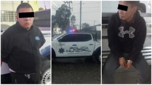 Policía de Metepec detiene a dos motorratones