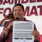 Everardo López, el primer morenista en afianzar su registro a la presidencia de Zinacantepec