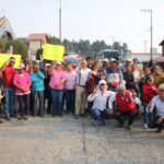 Va Manuel Vilchis por revestimiento de caminos para la parte alta de Zinacantepec