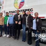 ZINACANTEPEC REFUERZA RUBROS DE SALUD, SEGURIDAD Y SERVICIOS