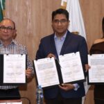FIRMAN CONVENIO CONSEJERÍA JURÍDICA DEL ESTADO DE MÉXICO Y AYUNTAMIENTO DE ZINACANTEPEC 