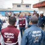 Supervisa Ricardo Moreno acciones preventivas en el río Verdiguel en San Cristóbal Huichochitlán