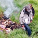 Remiten por quemar basura en vía pública a hombre ante el Juez Cívico
