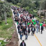 Moderniza Almoloya de Juárez carretera que conecta cinco comunidades en la zona norte