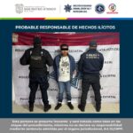 POLICÍA DE SAN MATEO ATENCO FRUSTRA ROBO, RESCATA A TRES PERSONAS Y DETIENE A PRESUNTO DELINCUENTE