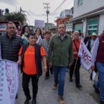Cumple Ricardo Moreno a Cacalomacán, inicia segunda etapa de calle El Nevado