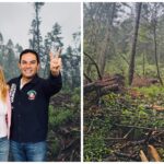 Tala clandestina en el bosque de La Marquesa; pobladores denuncian intento de privatizar camino comunitario
