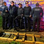 Detiene Policía de Toluca a tres hombres por robo de cable a vías del Tren Interurbano