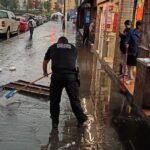 Atienden de manera inmediata afectaciones por fuerte lluvia en Toluca