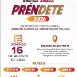 Bomberos correrán con más de 20 kg de equipo en Préndete 2026