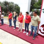 Entrega Toluca rehabilitación de canchas deportivas en parque ubicado entre Sauces y Santín