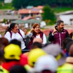 Delfina Gómez entrega la rehabilitación del Camino 202; Nancy Valdez suma a Ocoyoacac al fortalecimiento turístico de la región