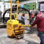 Refuerza Ricardo Moreno programa de repavimentación y bacheo ante daños provocados por lluvias atípicas