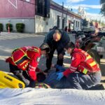 36 semanas de embarazo; un accidente y una respuesta inmediata del gobierno de Toluca