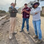 Constata Ricardo Moreno avance en la obra del colector Las Jaras que resolverá problemas de movilidad intermunicipal