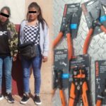 Caen dos presuntas farderas en el Centro de Toluca