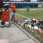 Mantienen cuadrillas de Servicios Públicos limpias las calles y explanada del Mercado Juárez
