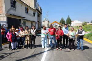 Nancy Valdez transforma la calle 20 de Mayo en el Llano del Compromiso; anuncia más obra para 2027