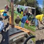 Continúa plan de obra pública con proyectos viales en comunidades de Almoloya de Juárez