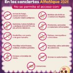 Recomendaciones para disfrutar con tranquilidad los conciertos estelares del Alfeñique 2026