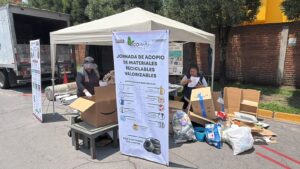 Invita Ricardo Moreno a aprovechar los 15 centros de acopio de desechos domésticos en Toluca