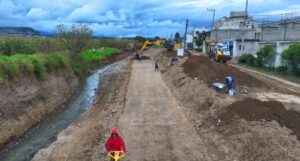 Registra avances colector Las Jaras en beneficio de miles de familias de Toluca