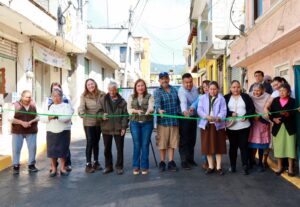 ¡En Ocoyoacac hay Mitote, pero también hay obra pública! Nancy Valdez continúa entregando resultados