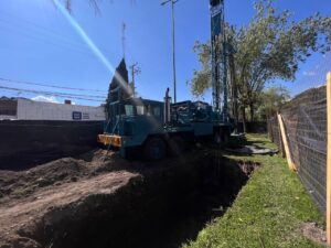 Avanza Gobierno municipal en la construcción de pozos de infiltración