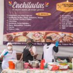 Sabor, tradición y baile sonidero; arranca la Feria de la Enchilada en San Buenaventura